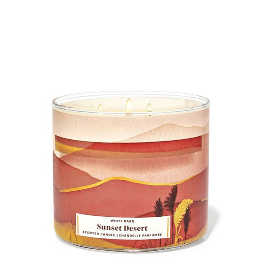 Bath and Body Works : 3-Wick Candle : Sunset Desert
