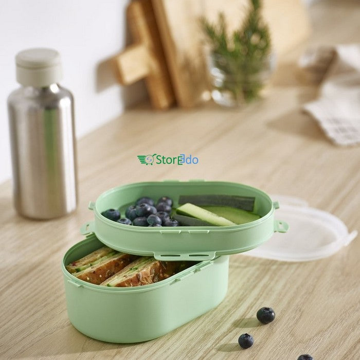 IKEA : UTBJUDA : Stackable Lunch Box For Dry Food