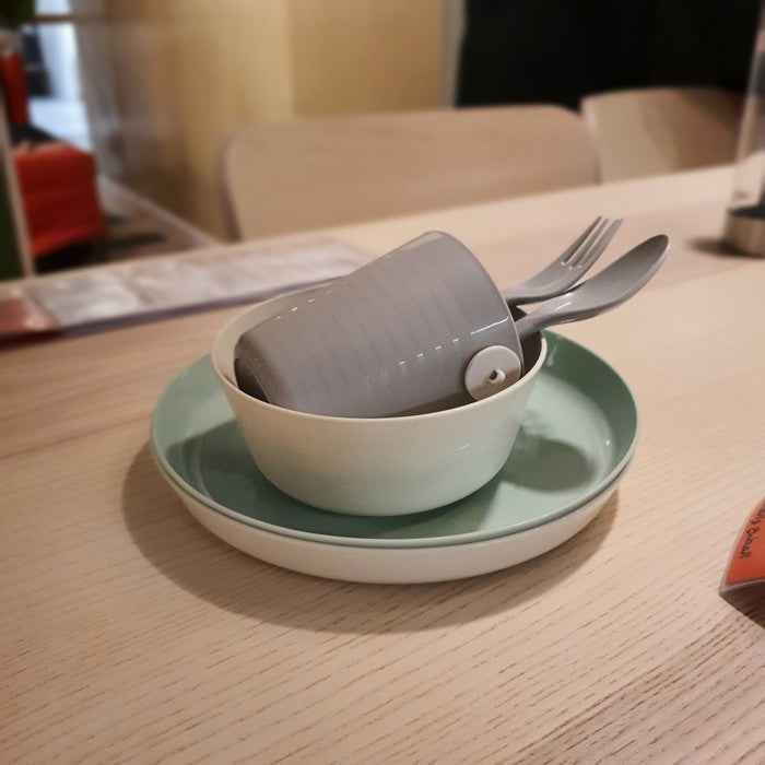 IKEA : KALAS NN : Multi Color Plastic Bowls - Set of 6