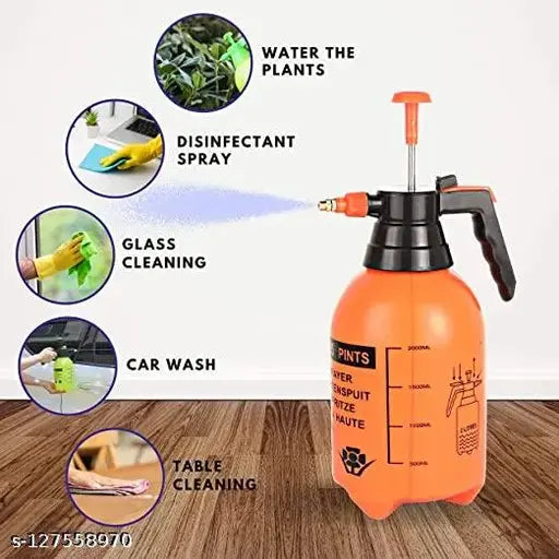 2 Liter Pressure Pump Water Sprayer Bottle- By DADA