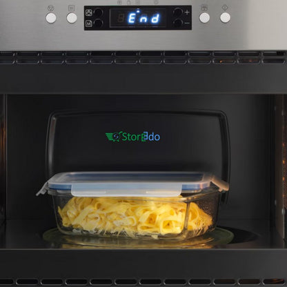 IKEA : 365+ : Food Container with Lid : Rectangular Glass / Plastic