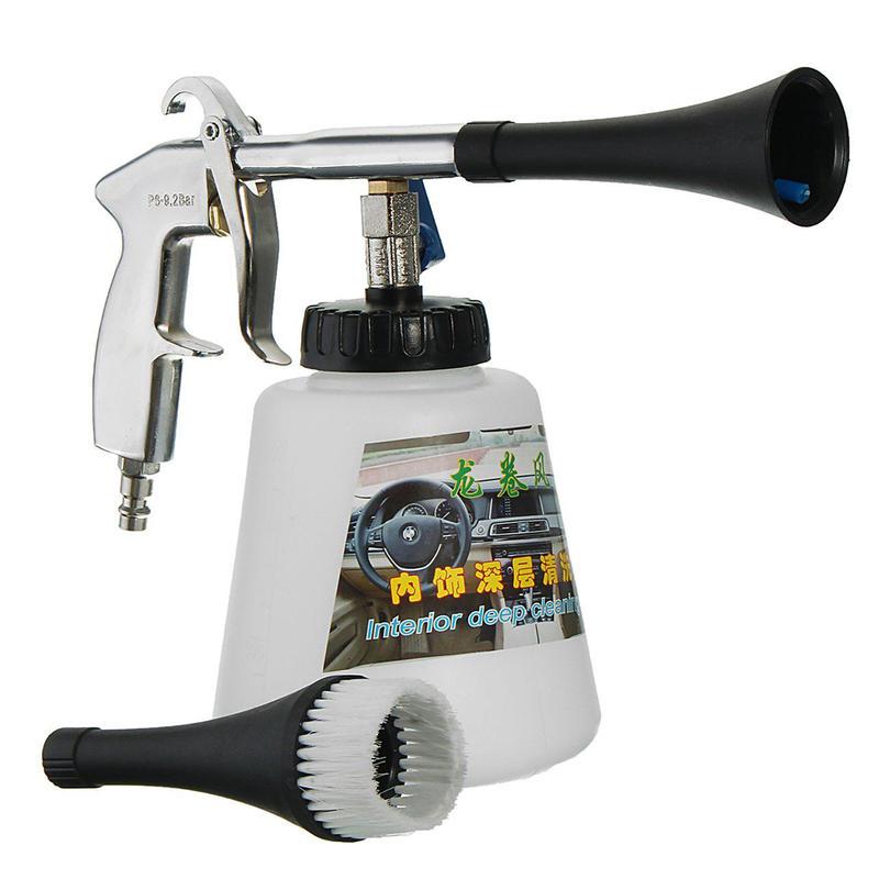 Tornado Car Cleaning Gun Kit with 2 Nozzles High Pressure Car Interior Cleaner