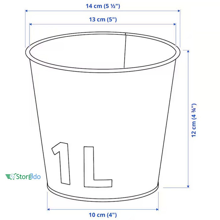 IKEA : AKERBAR : Plant Pot