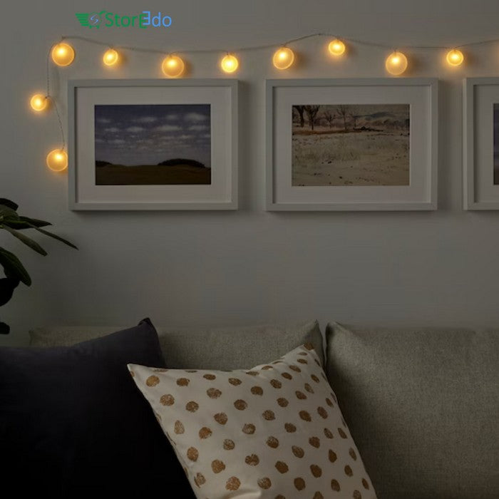 IKEA : AKTERPORT : Led Lighting Chain With 12 Lights