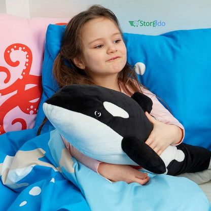 IKEA : BLAVINGAD : Soft toy Orca