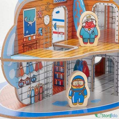 IKEA : BLAVINGAD : 11-Piece Submarine Playset