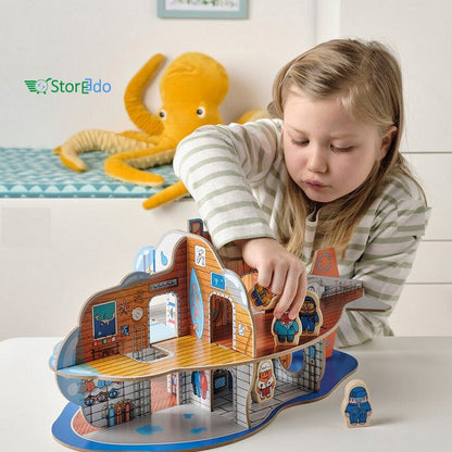 IKEA : BLAVINGAD : 11-Piece Submarine Playset