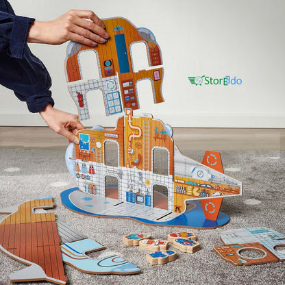 IKEA : BLAVINGAD : 11-Piece Submarine Playset