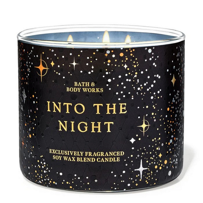 Bath and Body Works : 3-Wick Candle : Into The Night