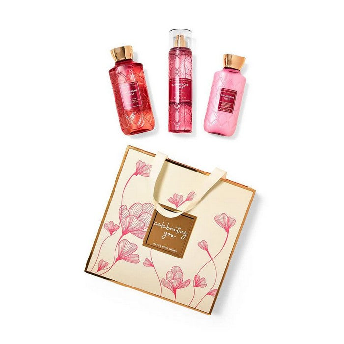 Bath and Body Works : Gift Box : Champagne Toast : Set of 3