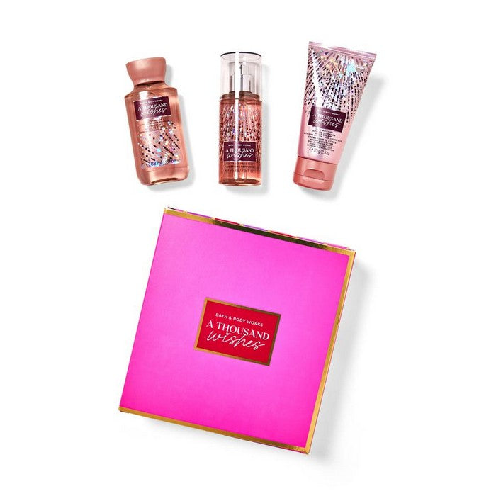 Bath and Body Works : Mini Gift Box : A Thousand Wishes : Set of 3