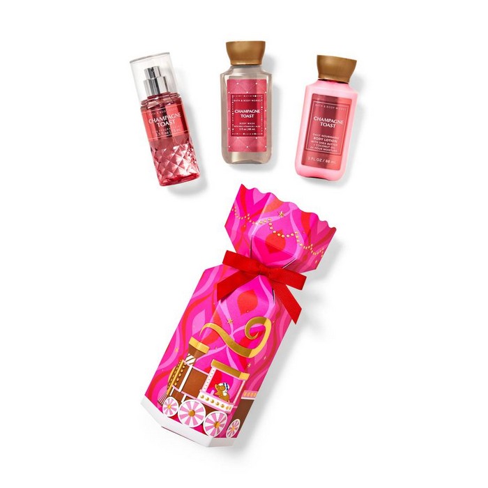 Bath and Body Works : Mini Gift Box : Champagne Toast : Set of 3