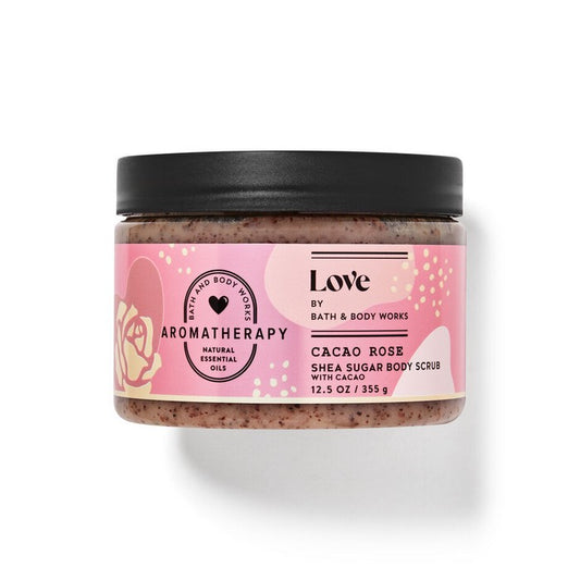 Bath and Body Works : Shea Sugar Body Scrub  : Cacao Rose