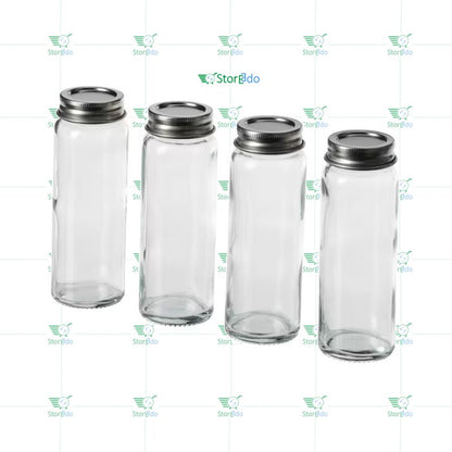 IKEA : CITRONHAJ : Spice Jar  Stainless Steel - Set of 4
