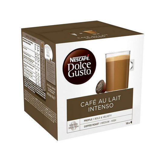 NESCAFE : Dolce Gusto : Café Au Lait / Café Late Intenso Coffee Pods (Expiry 31 Oct 2025)