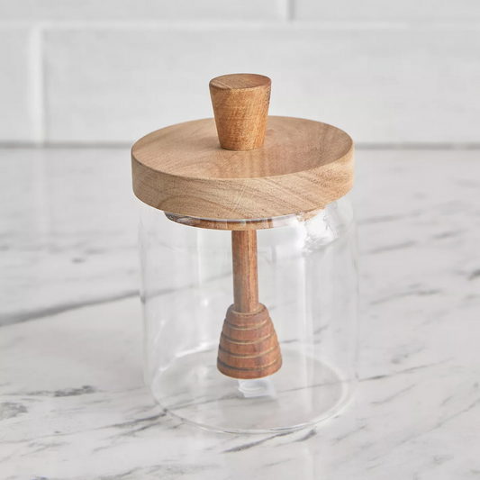 HomeCentre : CECILLE : High Borosilicate Glass Jar - 470 ml