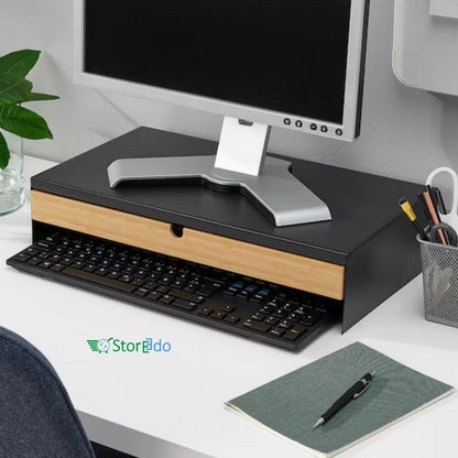 IKEA : ELLOVEN : Monitor Stand With Drawer