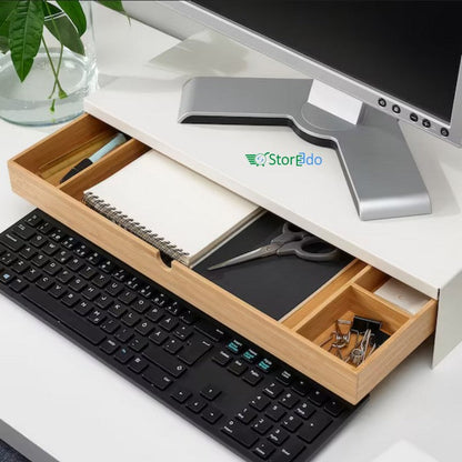 IKEA : ELLOVEN : Monitor Stand With Drawer