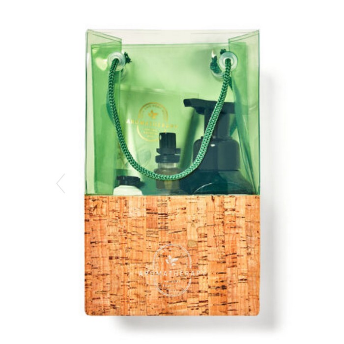 Bath and Body Works : Eucalyptus Spearmint Gift Bag Set - Set of 4