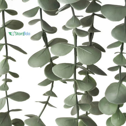 IKEA : FEJKA : Artificial Potted Plant In Out Door Hanging - Eucalyptus