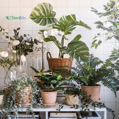 IKEA : FEJKA : Artificial Potted Plant In Out Door Hanging - Eucalyptus