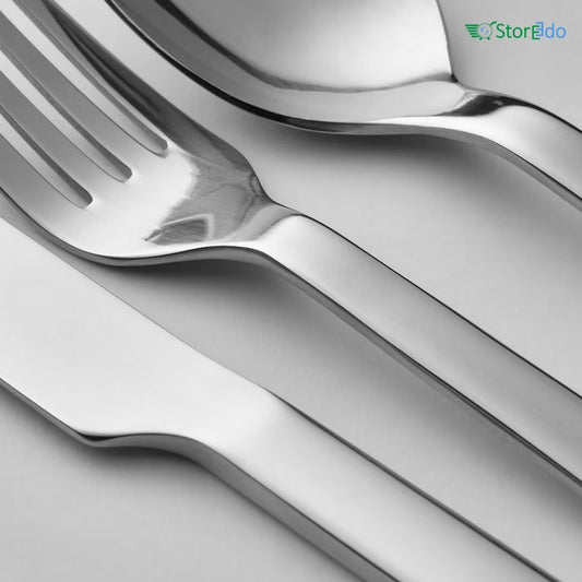 IKEA : FINSKUREN : Stainless Steel Travel Cutlery With Case