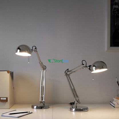 IKEA : FORSA : Work Lamp - Spherical Dome Shape Desk Lamp