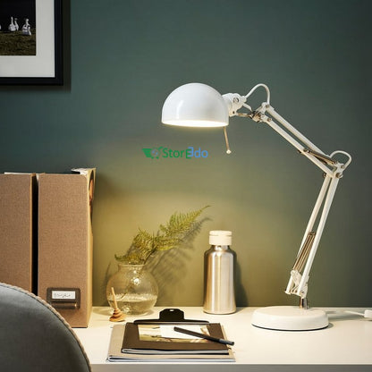 IKEA : FORSA : Work Lamp - Spherical Dome Shape Desk Lamp