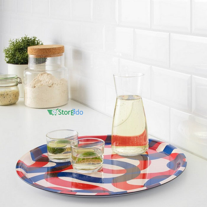 IKEA : FRAMKALLA : Patterned Tray