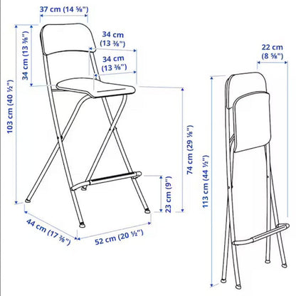 IKEA : FRANKLIN : Foldable Bar Stool