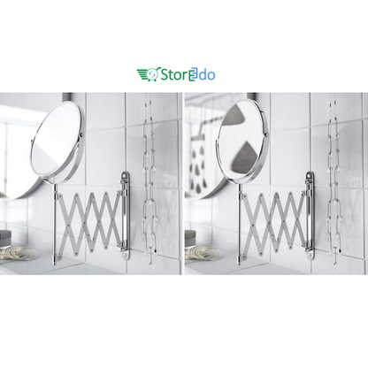 IKEA : FRACK : Stainless Steel 2-Way Wall Mirror