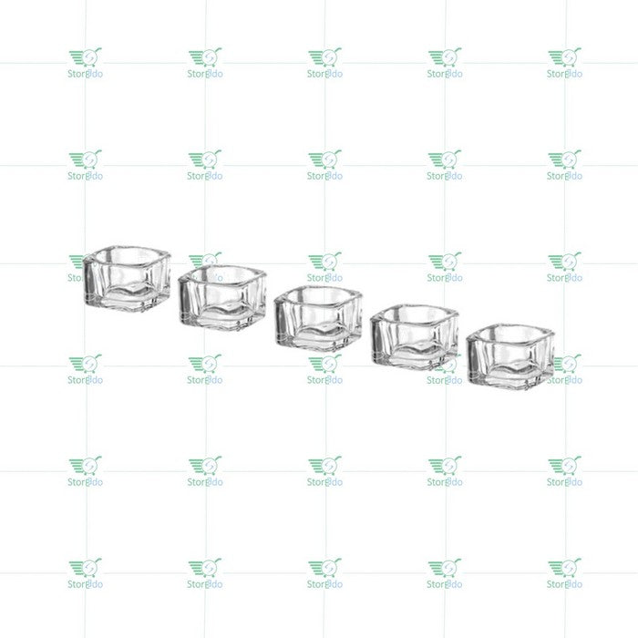 IKEA : GLASIG : Tealight Candle Holder - Set of 5