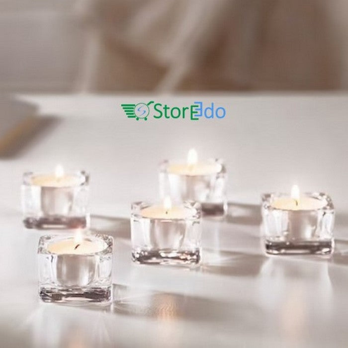 IKEA : GLASIG : Tealight Candle Holder - Set of 5