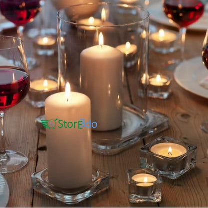 IKEA : GLASIG : Tealight Candle Holder - Set of 5