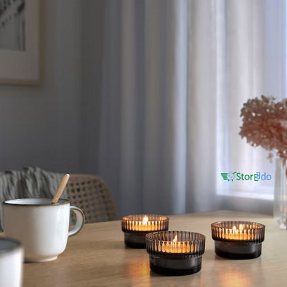 IKEA : GRADVIS : Candle Holder - Set of 3