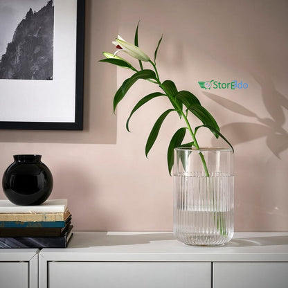 IKEA : GRADVIS : Vase With Metal Insert