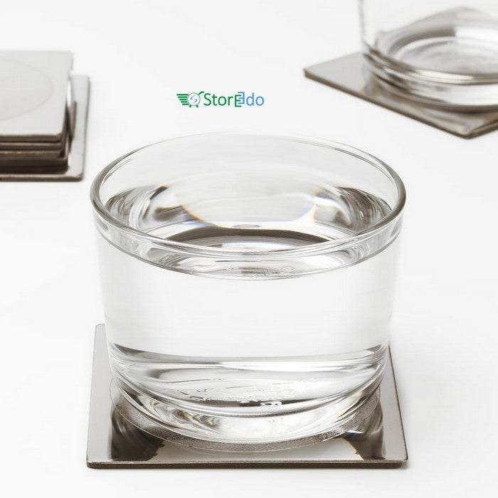 IKEA : GROGGY : Coaster Stainless Steel