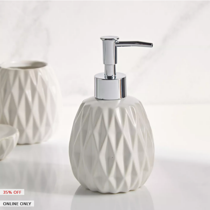 HomeCentre : GEO : 3-Piece Bathroom Accessory Set