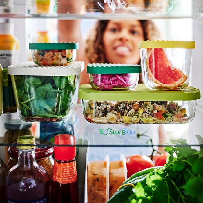 IKEA : HAVSTOBIS : Food Container With Lid - Set of 5