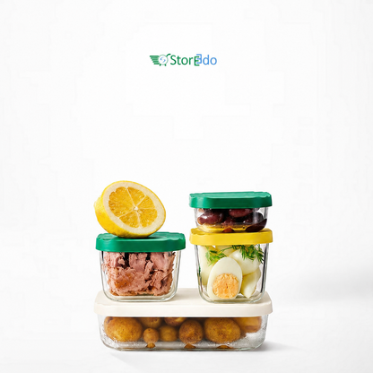 IKEA : HAVSTOBIS : Food Container With Lid - Set of 4