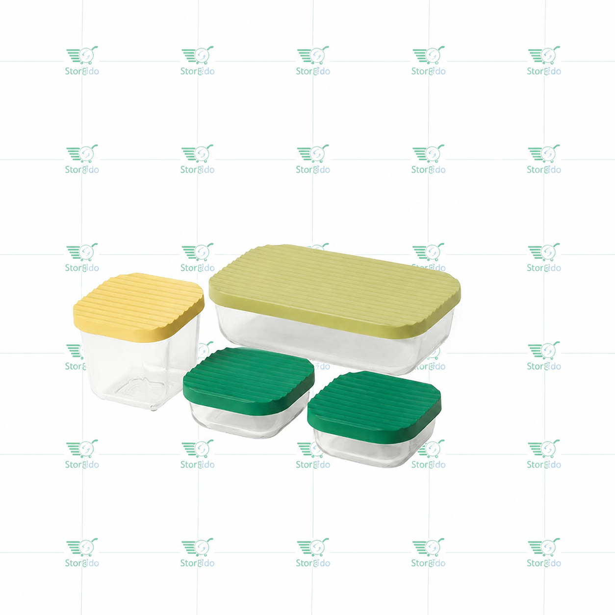 IKEA : HAVSTOBIS : Food Container With Lid - Set of 4