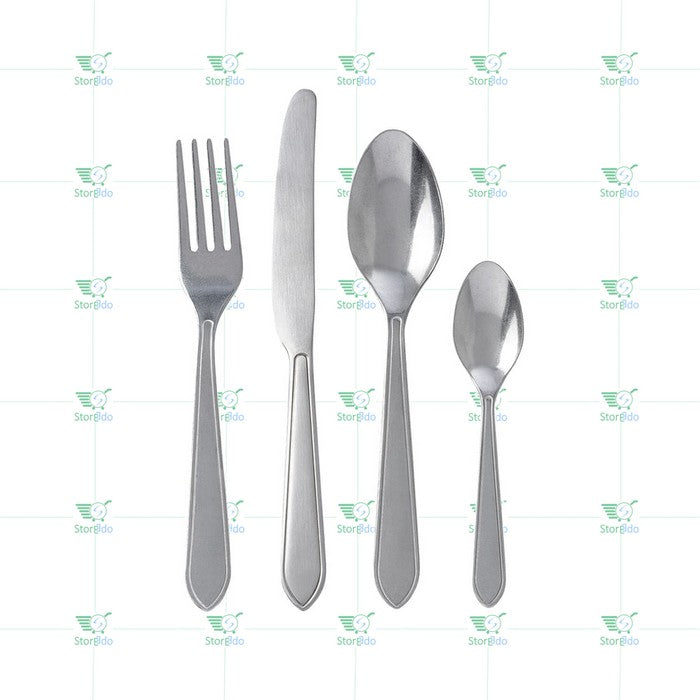 IKEA : IDENTITET : 16 - Piece Cutlery Set Stainless Steel