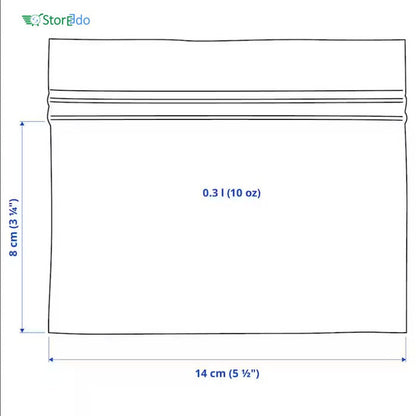 IKEA : ISTAD : Plastic Sealing Bags