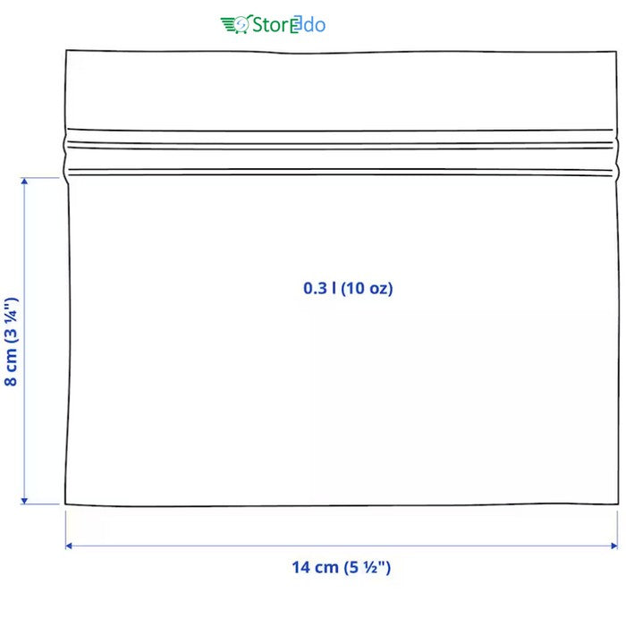 IKEA : ISTAD : Plastic Sealing Bags