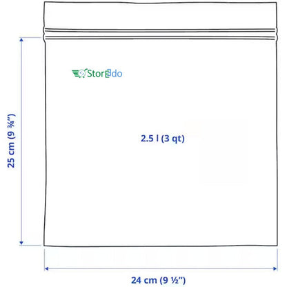 IKEA : ISTAD : Plastic Sealing Bags