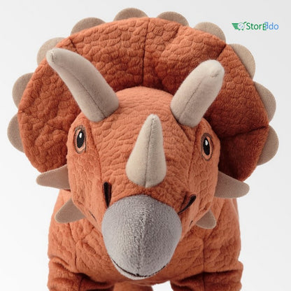 IKEA : JATTELIK : Dinosaur Soft Toy - Triceratops