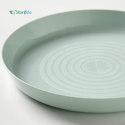 IKEA : KALAS NN : Multi Color Plastic Plates - Set of 6