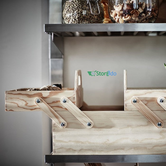 IKEA : KLAMMEMACKA : Desk Organiser - Natural PlyWood