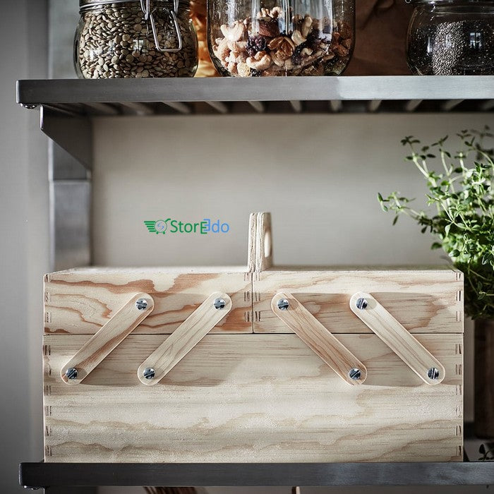 IKEA : KLAMMEMACKA : Desk Organiser - Natural PlyWood