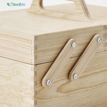 IKEA : KLAMMEMACKA : Desk Organiser - Natural PlyWood
